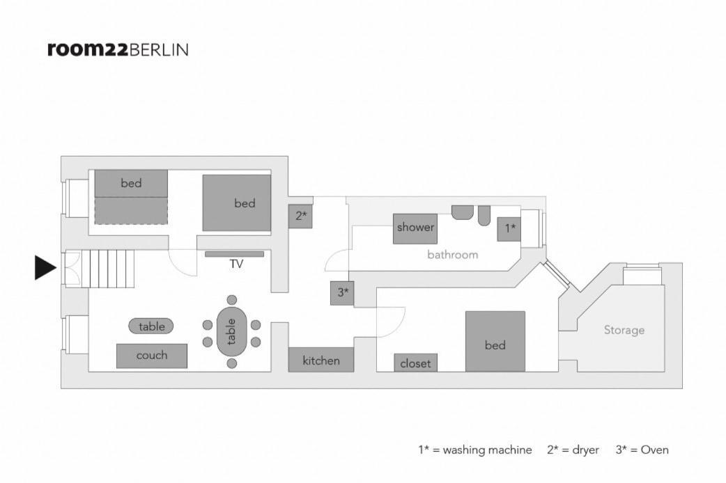 Apartment S37 Room22 Bergmannkiez