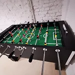 Sc 00 Loft By Rockchair Apartments L Superhost Status L Unique & Style Loft 205 Sqm 2 Floors Tablefootball Tabletennis 3 Bathrooms Boxspringbeds Welcomes You!