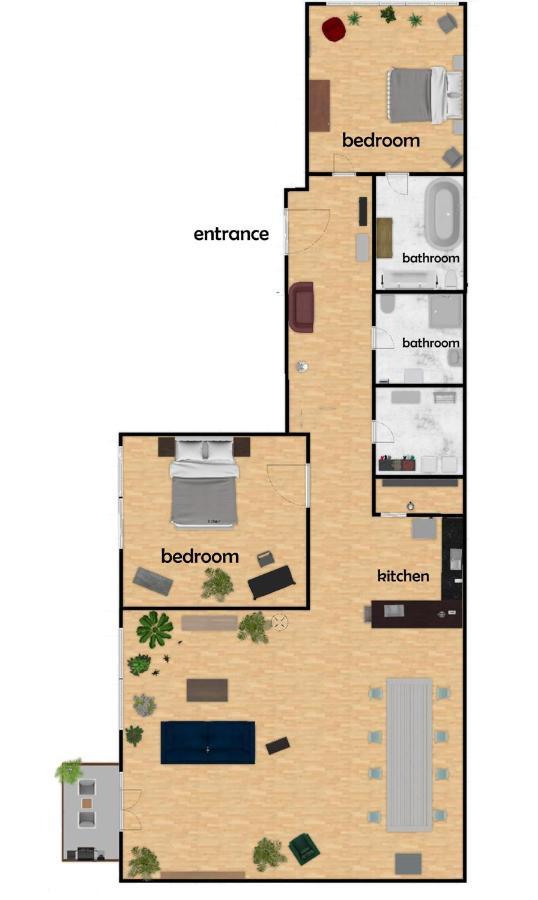 Copper Loft In Friedrichshain Apartment