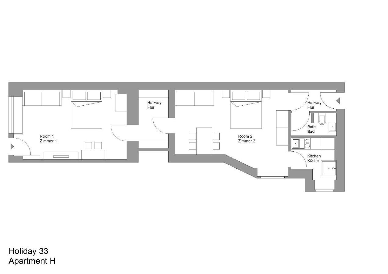 33 H S-bahn Schoenhauser Allee Apartment *