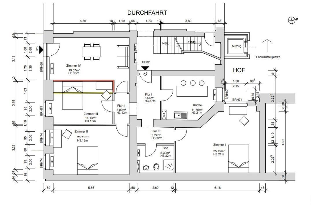4-zi Urban Design 120m² Brandnew 200mbit