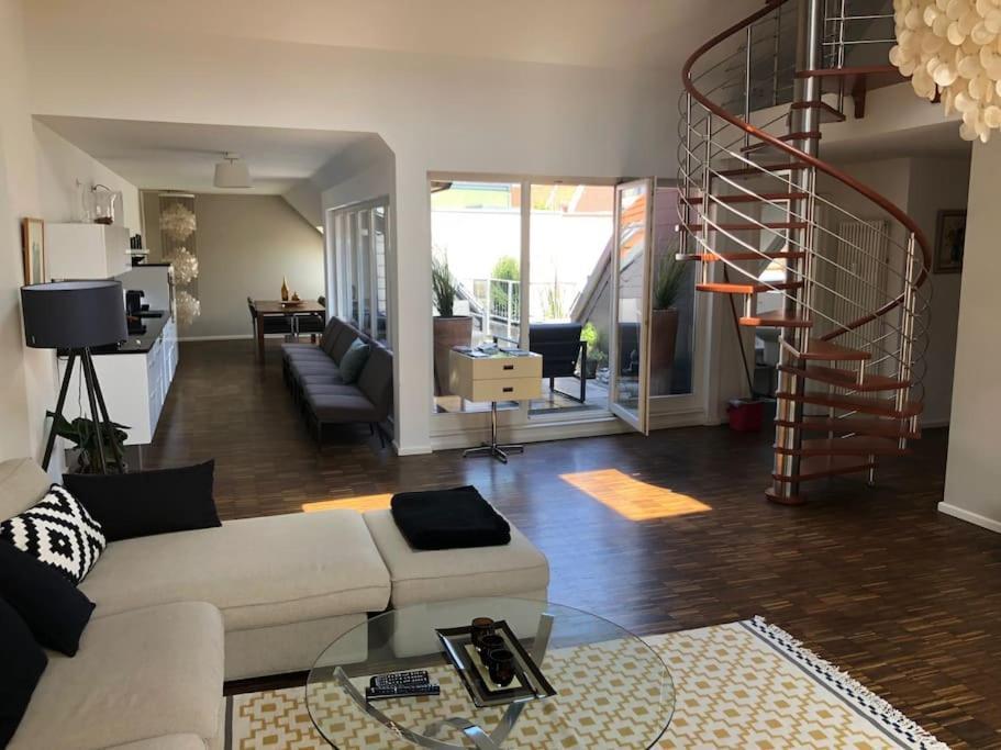 Lejlighed Ruhige Dachwohnung Mit Terrasse Mitte - Spacious Modern Rooftop Loft In Mitte Berlin