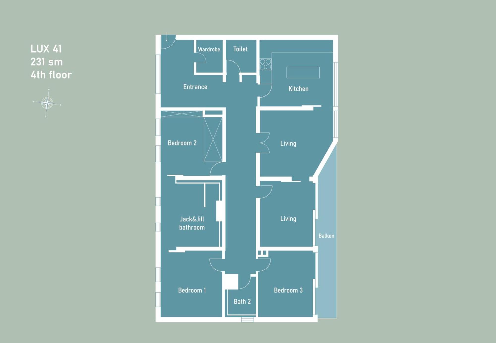 Lux 41 By Suite030 Apartment