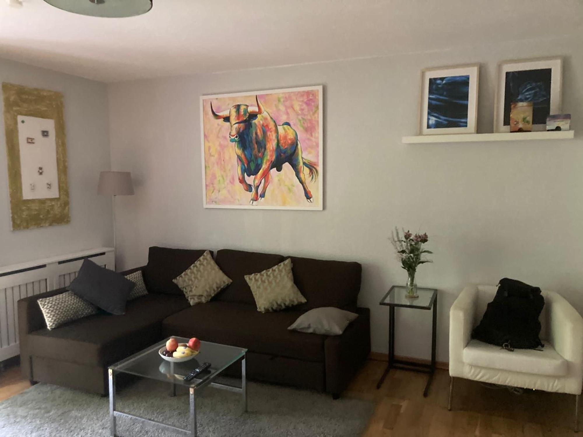 In The Center Of With Big Terrace Apartment