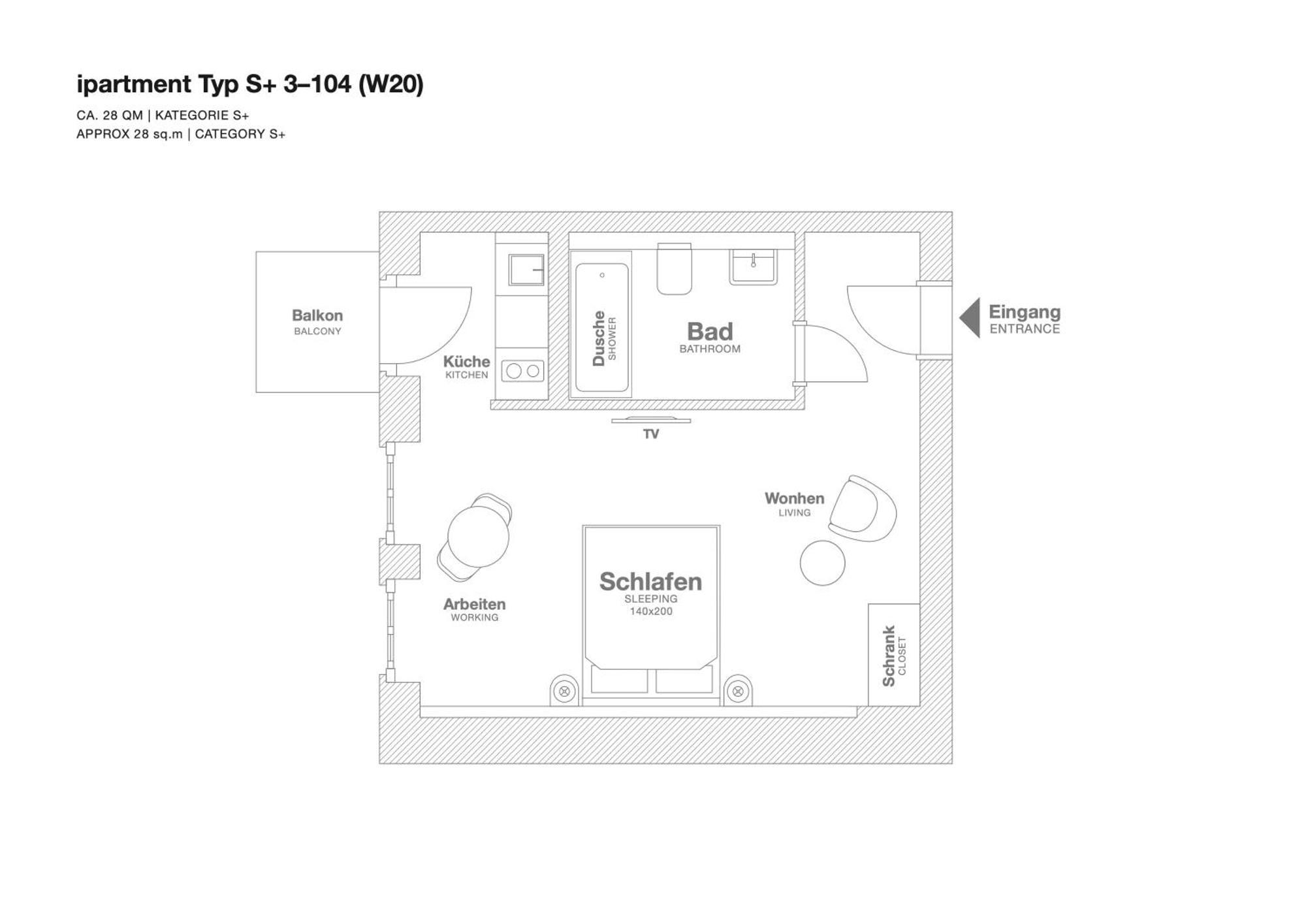 Ipartment Mitte Lejlighed *