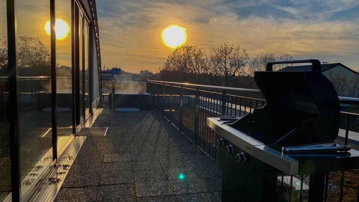 Luxury Penthouse Jacuzzi, Pool Table, Bbq & Desks Hotel Berlin