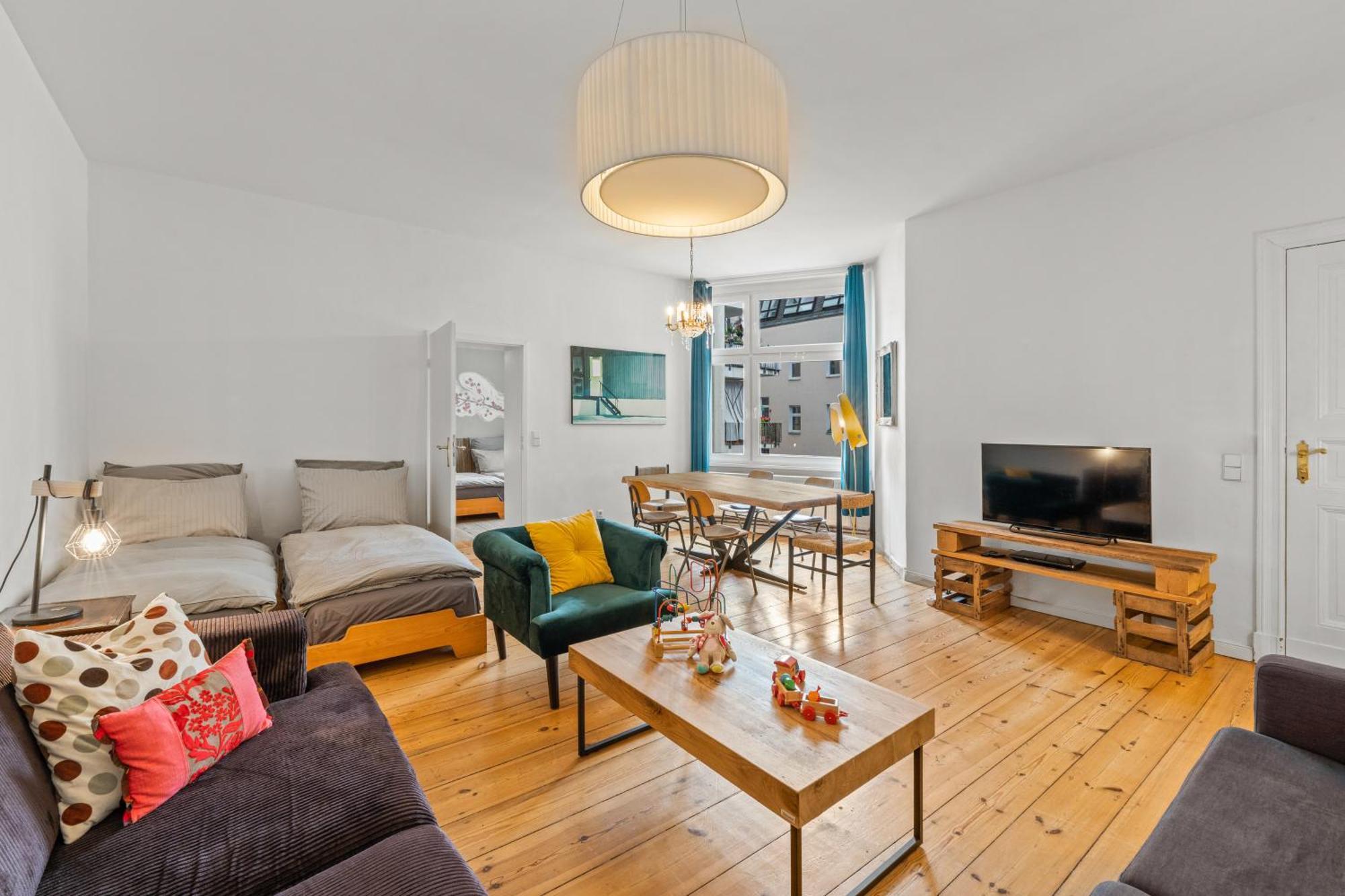 Lejlighed Wilhelmshavener 3br In Downdown Moabit