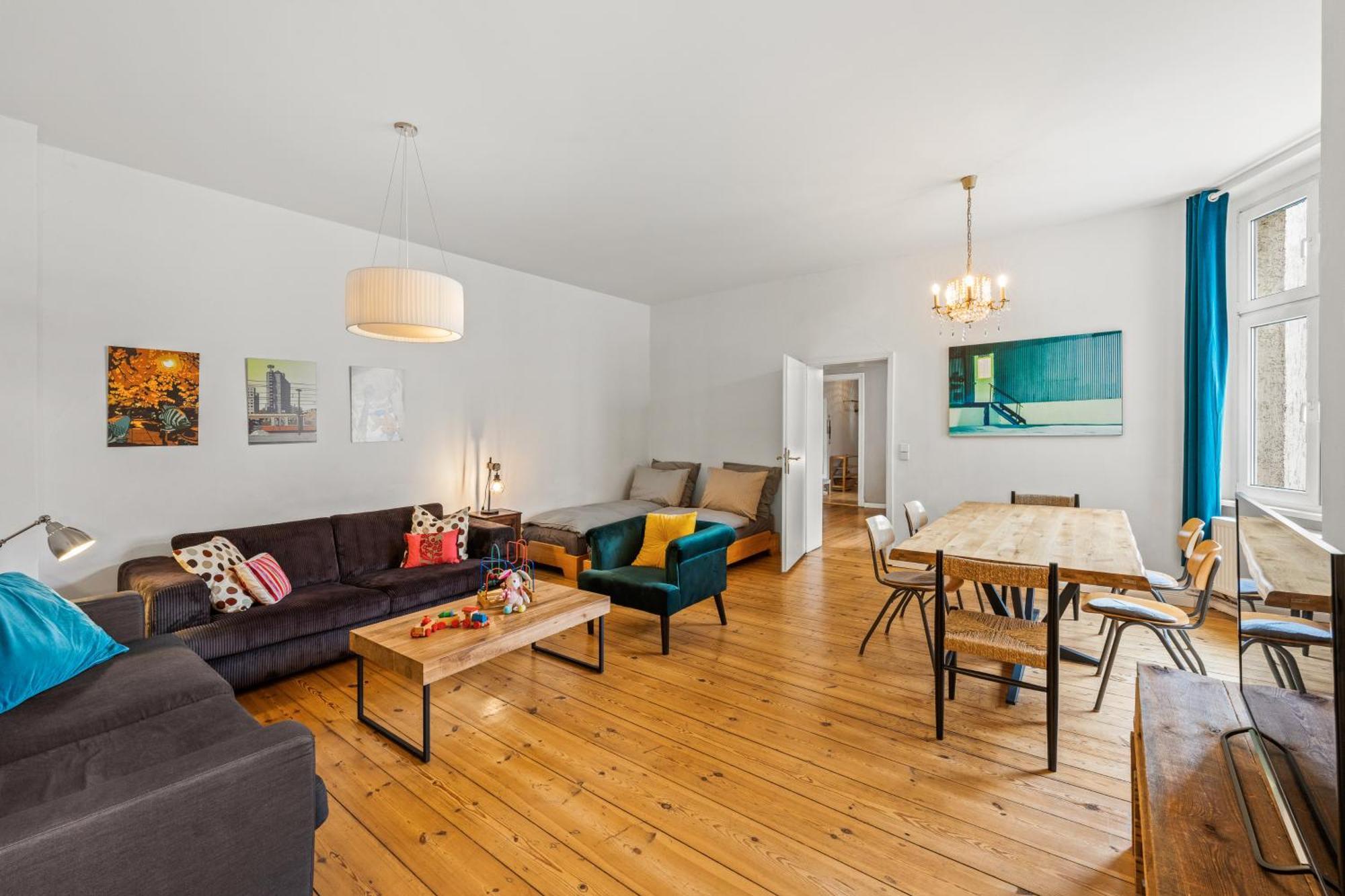 Wilhelmshavener 3br In Downdown Moabit Lejlighed