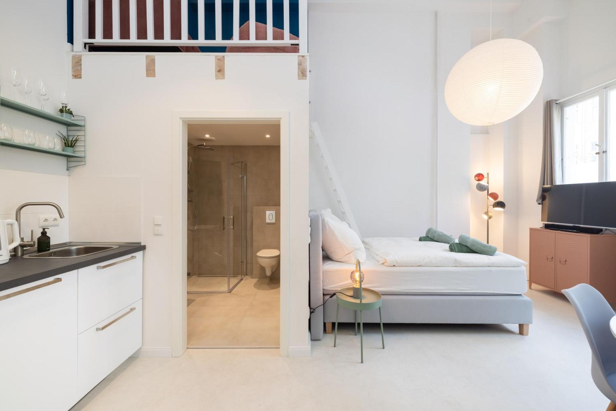 Lejlighed Great 2-room Loft With 2 Bathrooms And 2 Kitchen Berlin