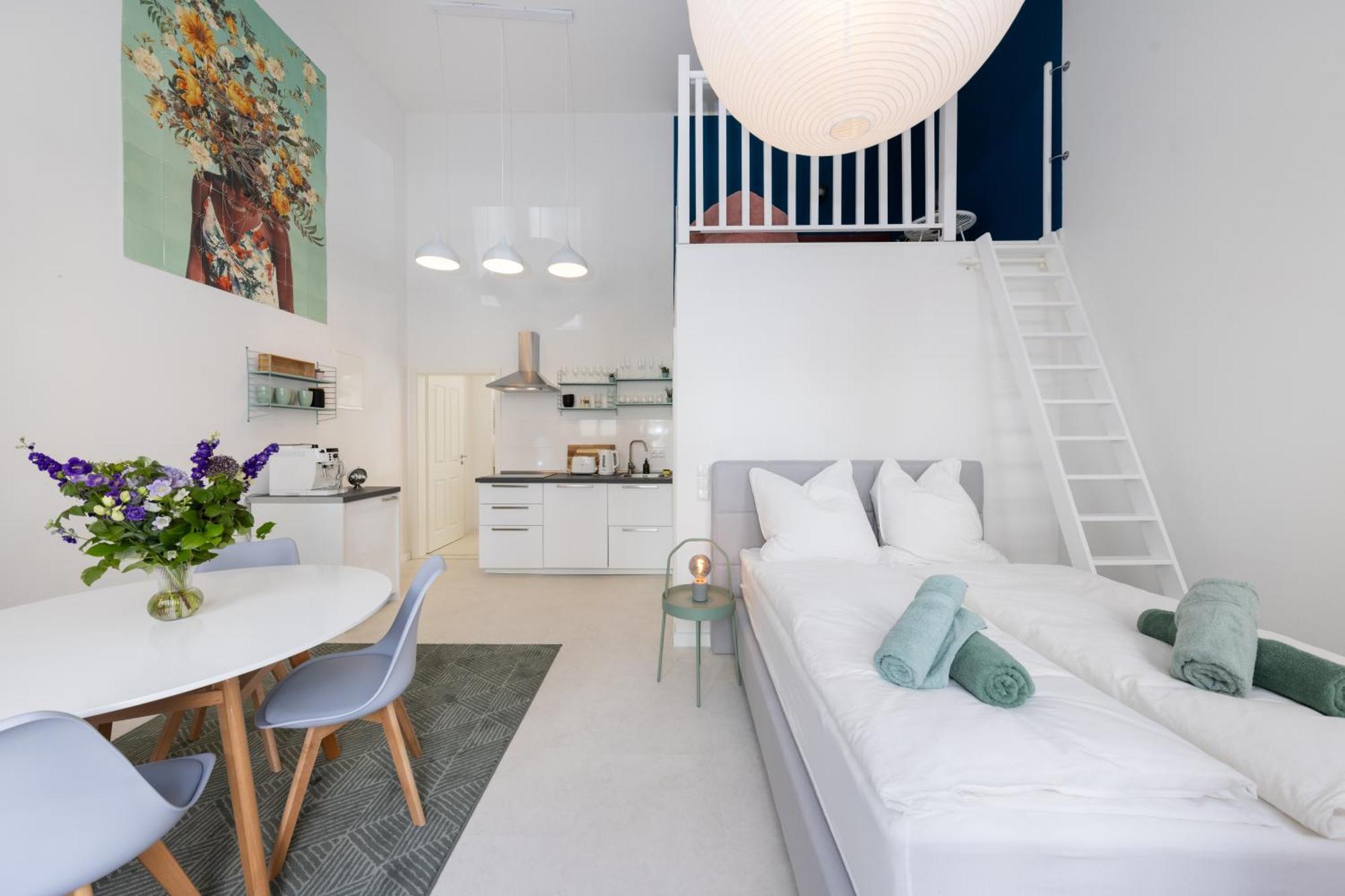 Lejlighed Great 2-room Loft With 2 Bathrooms And 2 Kitchen Berlin