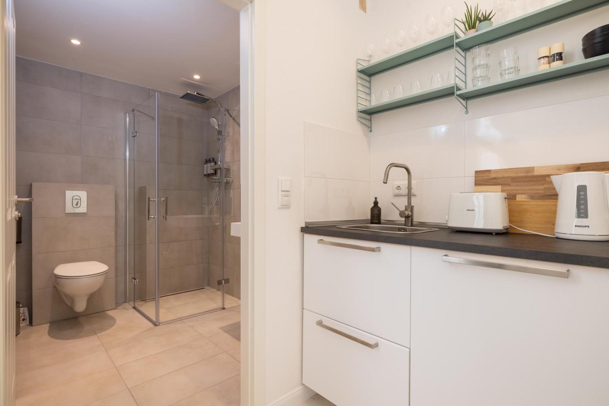 Great 2-room Loft With 2 Bathrooms And 2 Kitchen Lejlighed Berlin