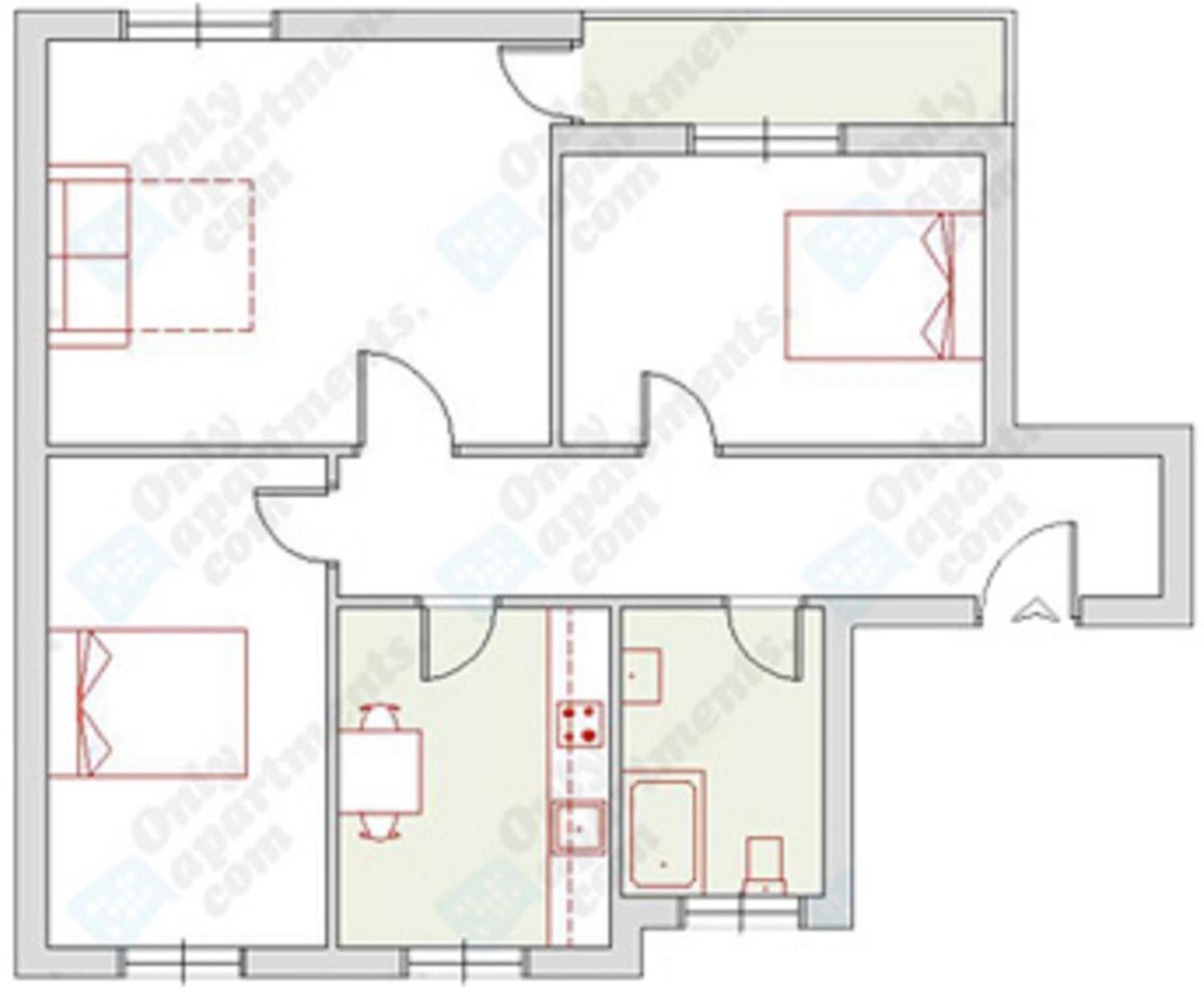 West 3 Apartment *