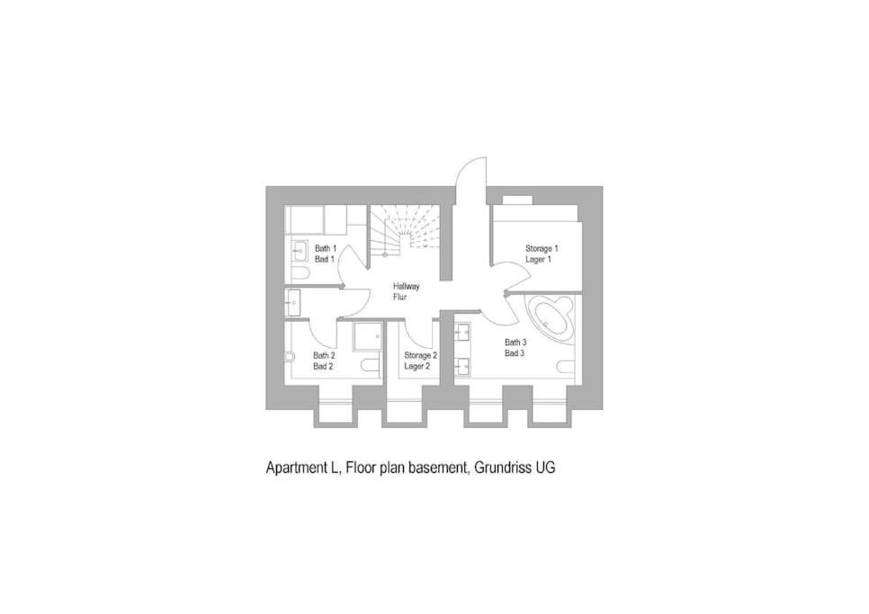 33 L With 8 & 3 Bathrooms Apartment Berlin