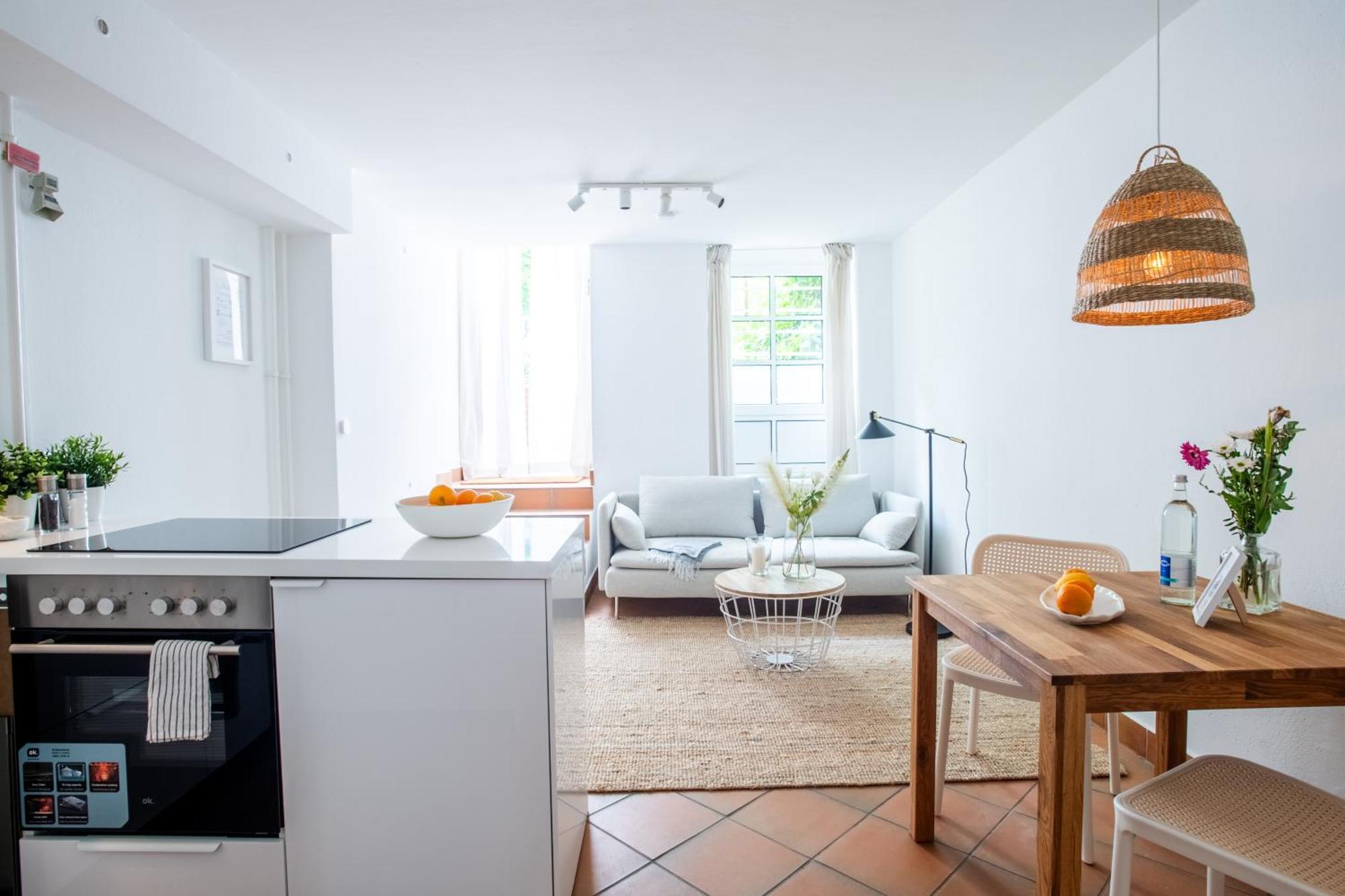 Apartment Charmantes 2-zimmer-apartment Mit Vorgarten