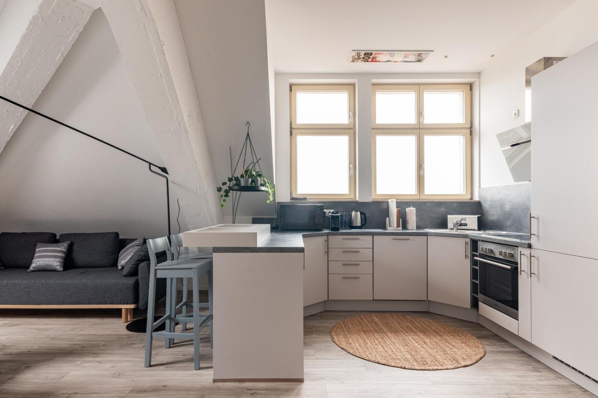 Apartment Mint Ueber Der Stadt Parken Kueche Wifi