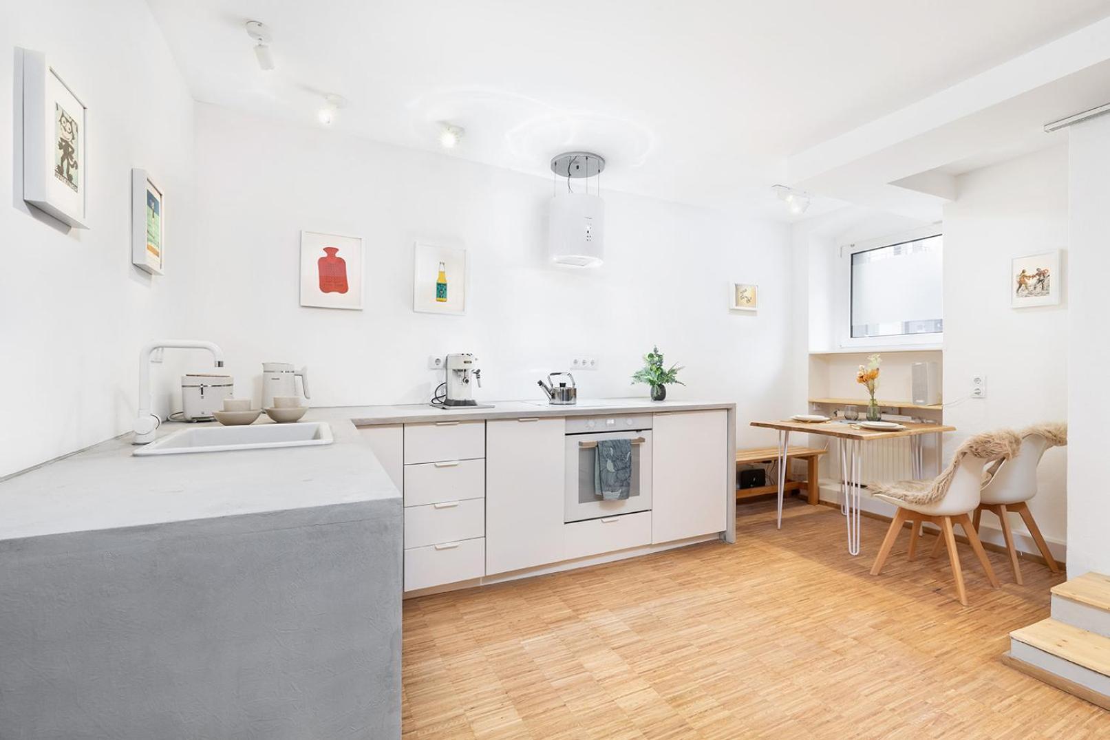 Stylish With Cinema, 2-min Tram Apartment
