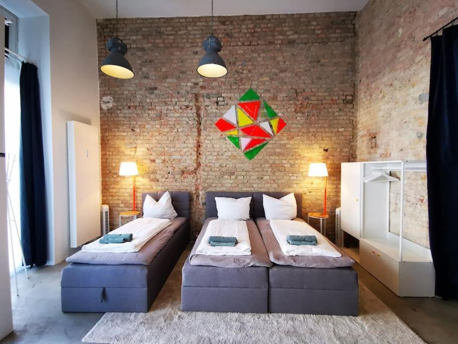 Apartment Sc 00 Loft By Rockchair L Superhost Status L Unique & Style Loft 205 Sqm 2 Floors Tablefootball Tabletennis 3 Bathrooms Boxspringbeds Welcomes You! Berlin