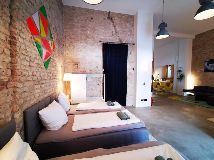 Sc 00 Loft By Rockchair L Superhost Status L Unique & Style Loft 205 Sqm 2 Floors Tablefootball Tabletennis 3 Bathrooms Boxspringbeds Welcomes You! Apartment