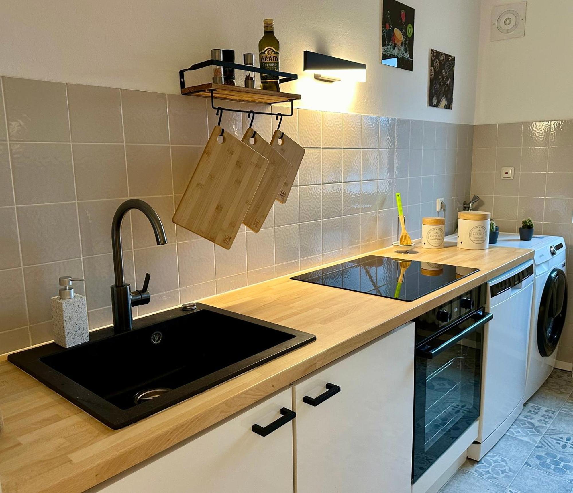 Southside - Kueche, Nespresso, Balkon Apartment Berlin