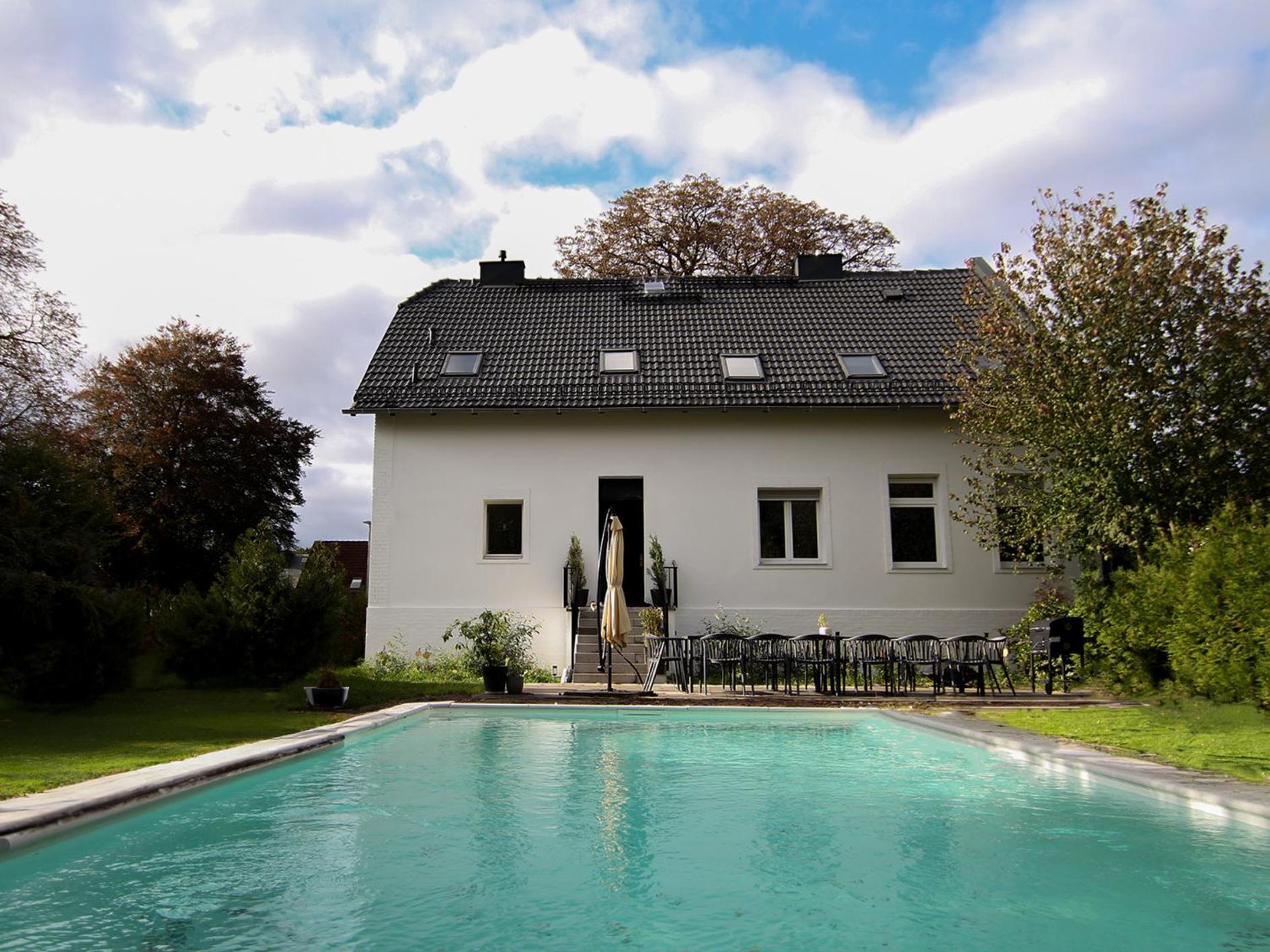 Haus Mit Pool, Garten Und Gym In Feriehus *