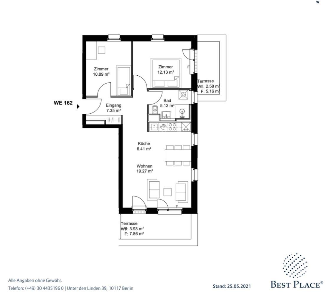 3-room Flat In Near Prenzlauer Berg