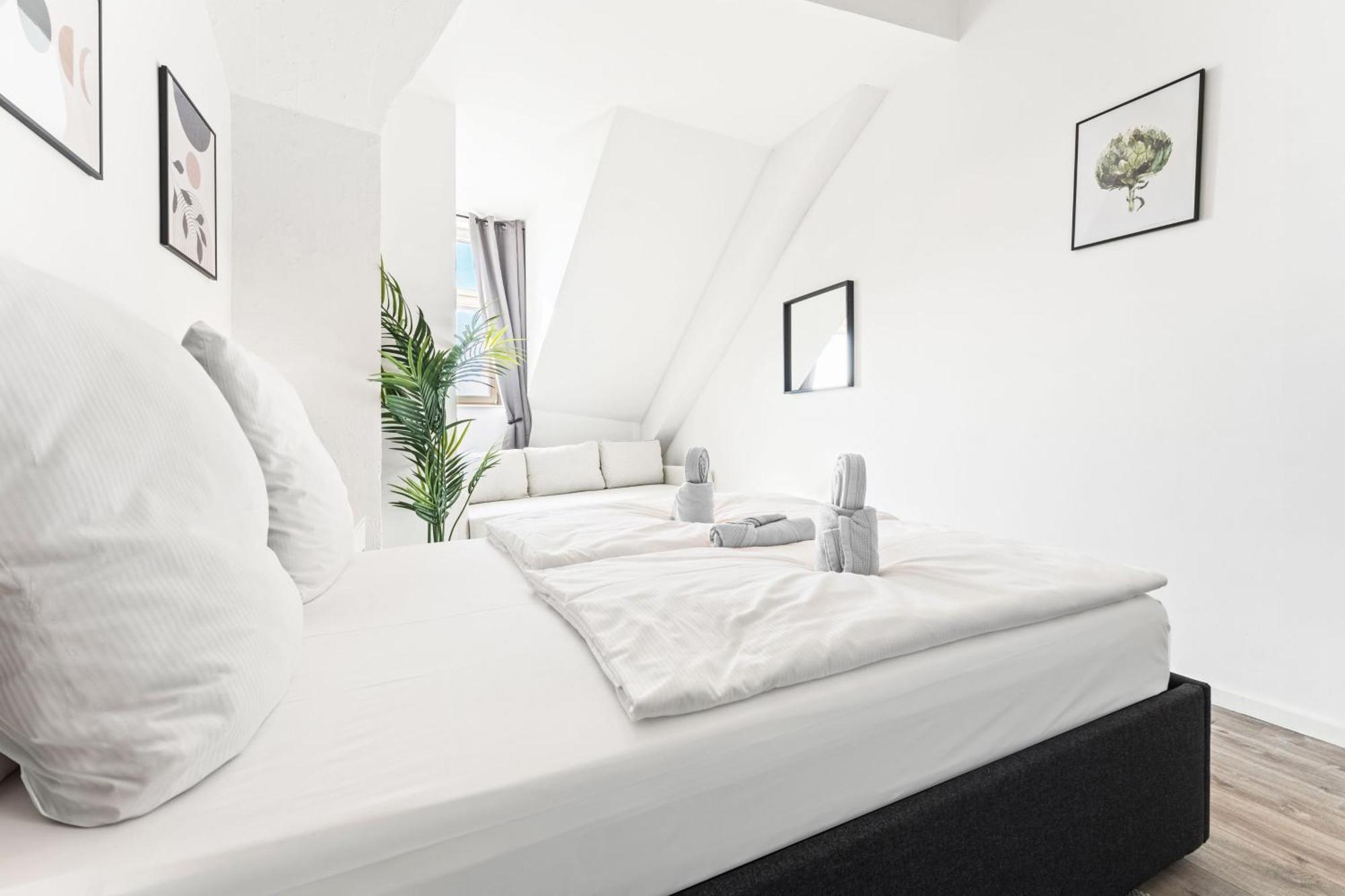 Mint Ueber Der Stadt Parken Kueche Wifi Apartment