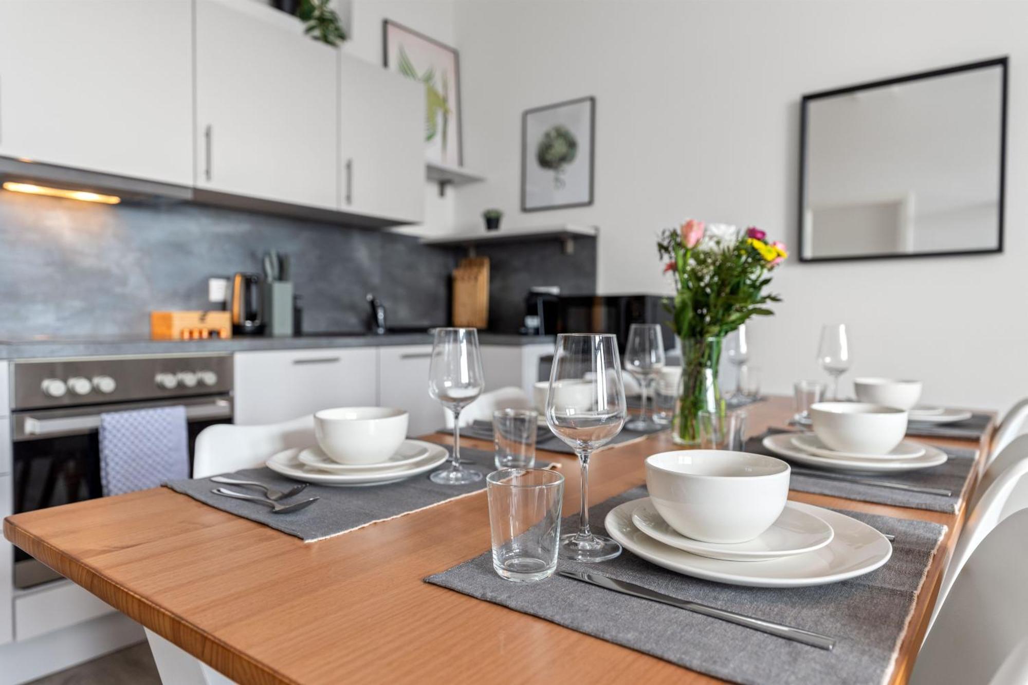 Mint Ueber Der Stadt Parken Kueche Wifi Apartment *