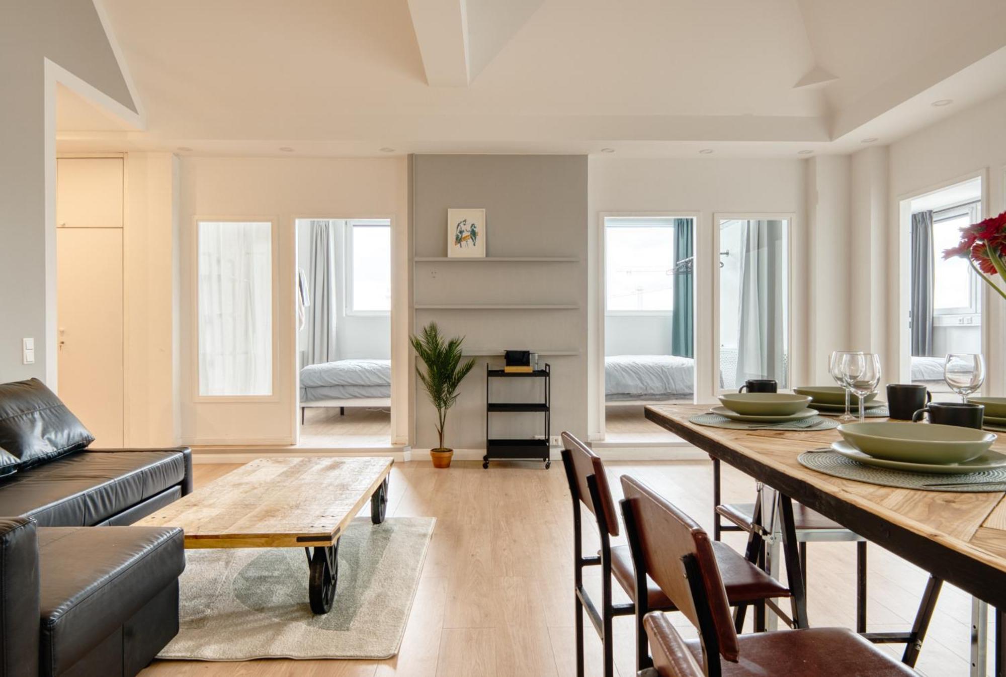 Urban Loft - 180 Skyline Balkon - 4sz - Hbf * Berlin