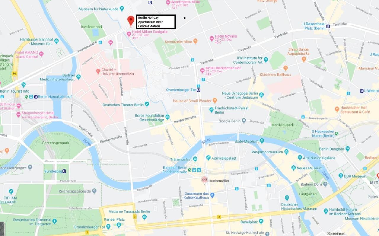Holiday Near Central Station Apartment Berlin