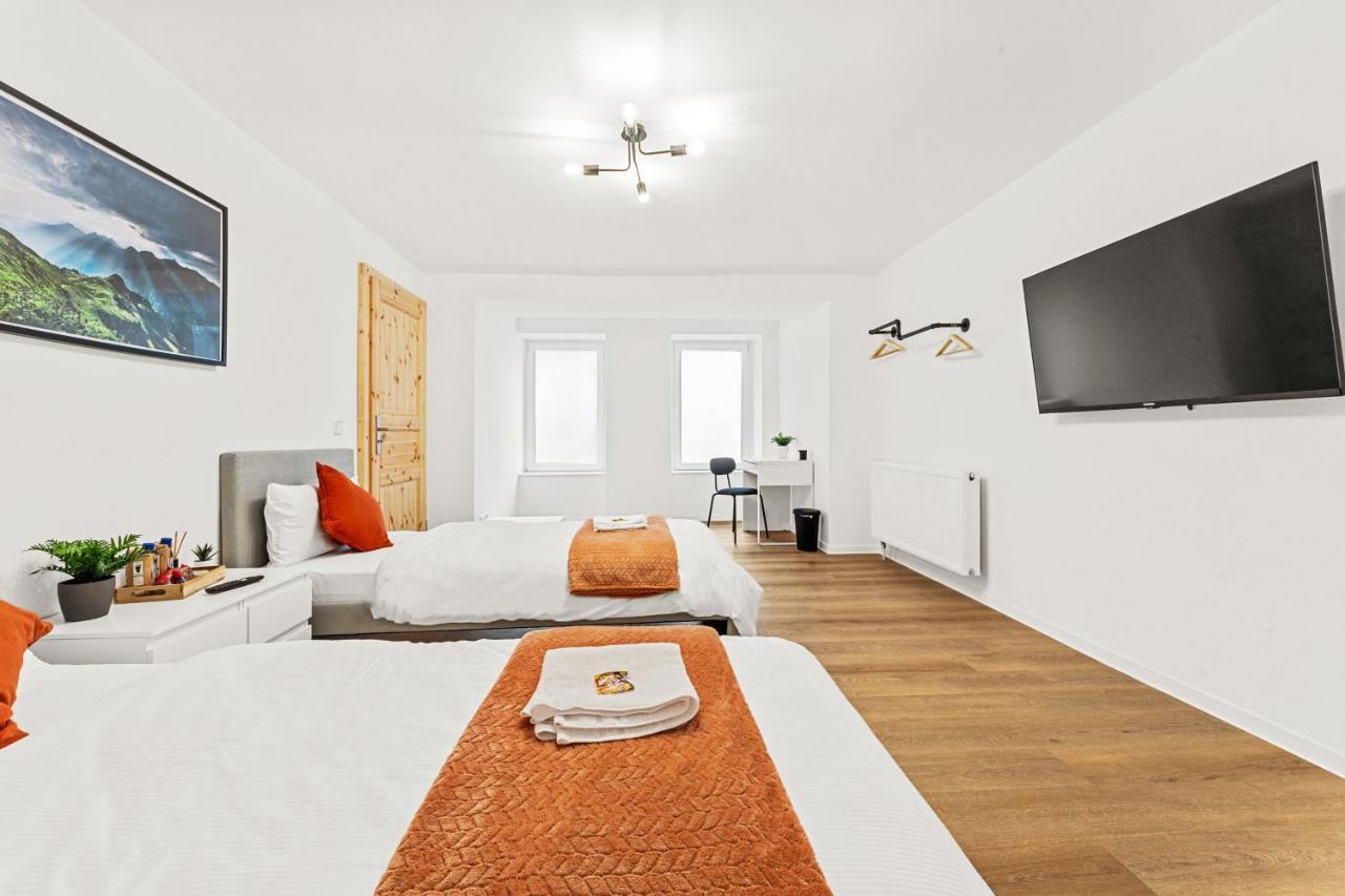 2 Apartments, 4 Betten, Vollmoebliert,zentrale Lage Am S-bahnhof Apartment