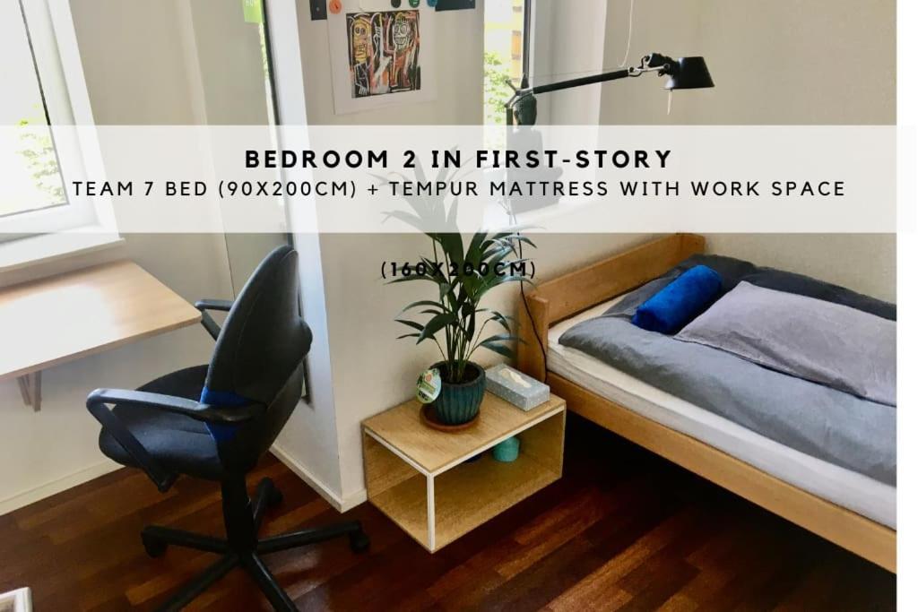 Townhouse With Garden, Terrace & Balcony Holiday home *