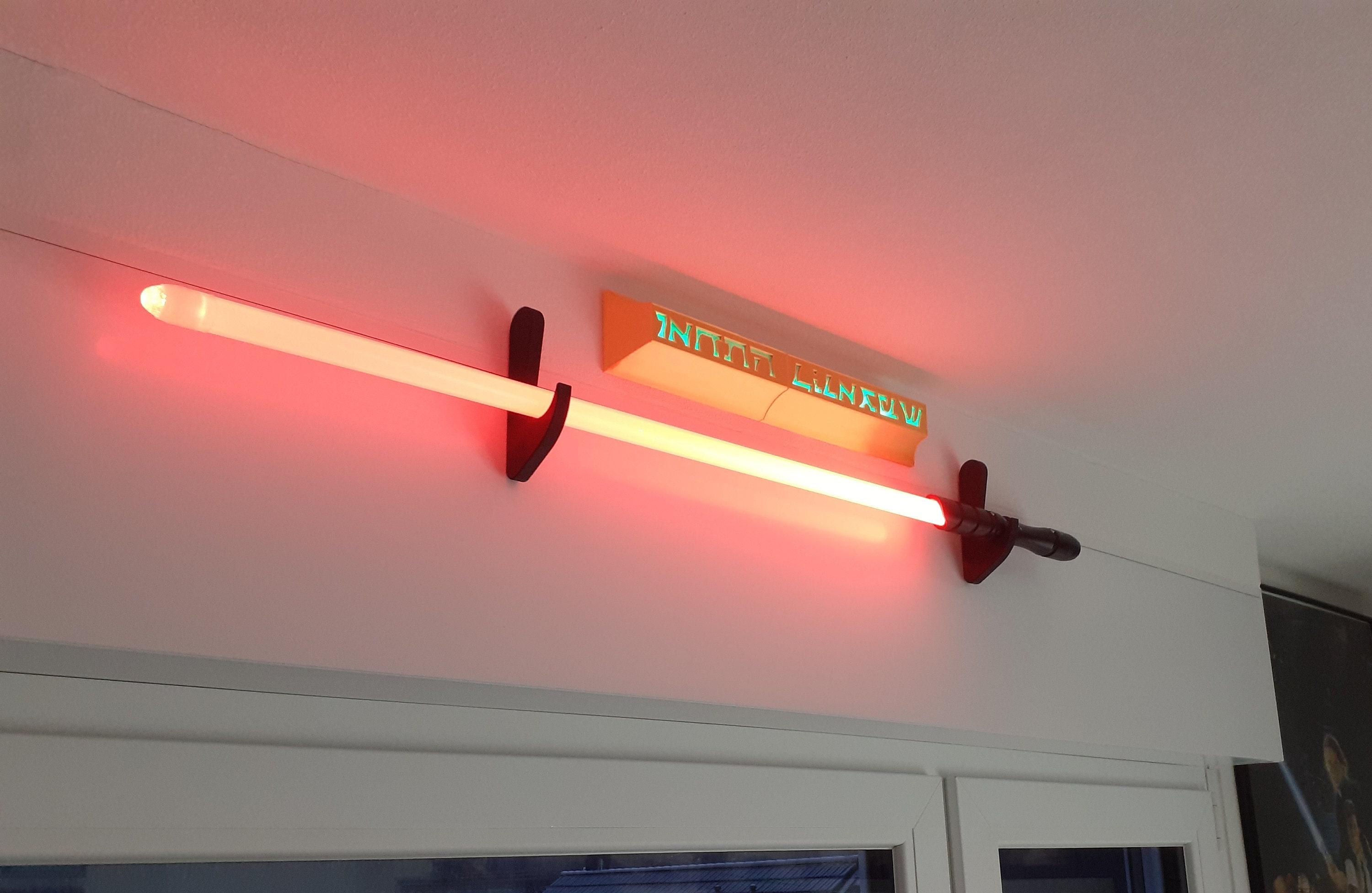 Lightsaber Wall Mount Horizontal - Etsy